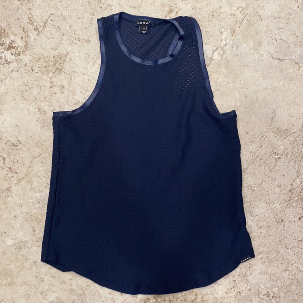 NWOT Koral Workout Mesh Tank Top